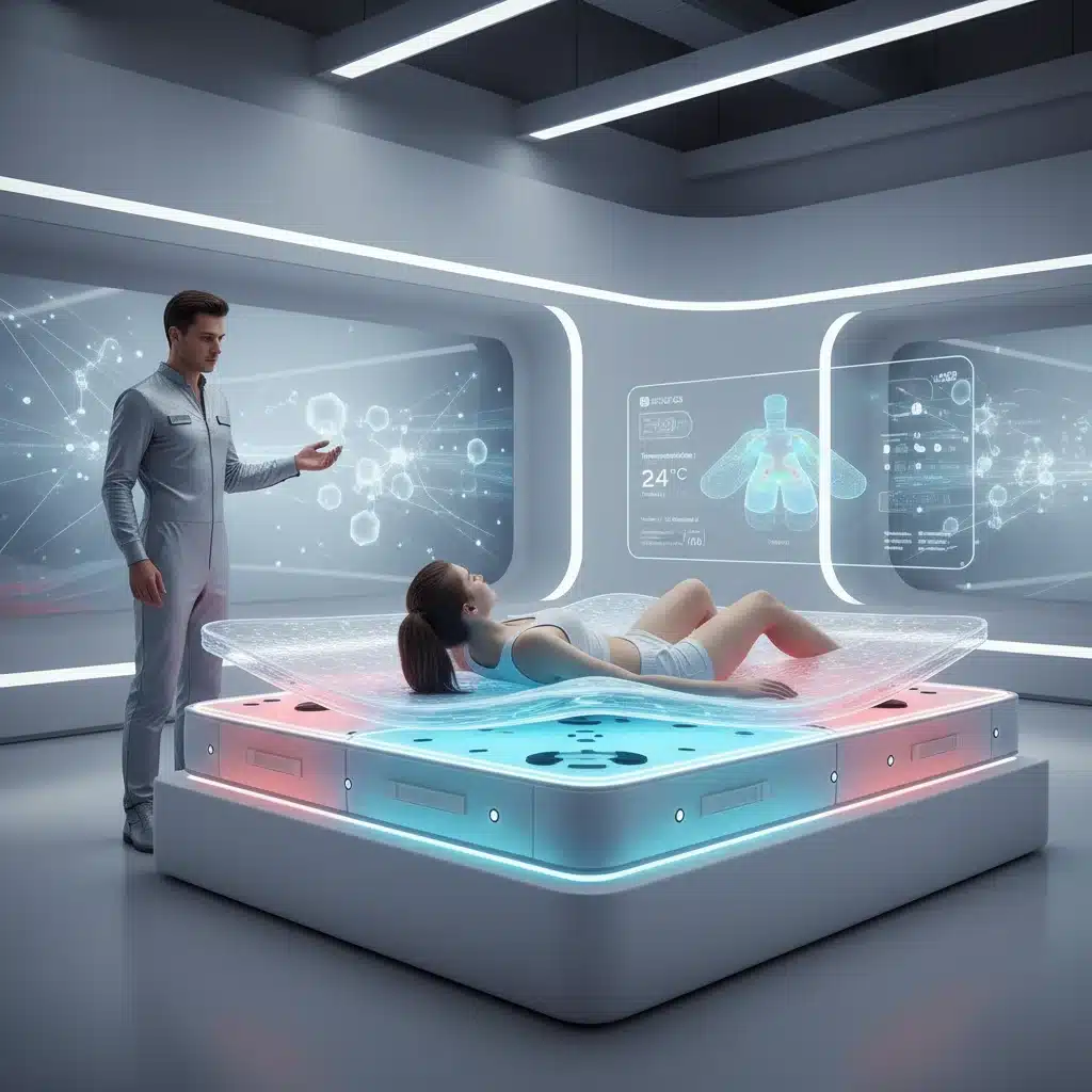 Smart mattress with visible sensors and adaptive comfort zones