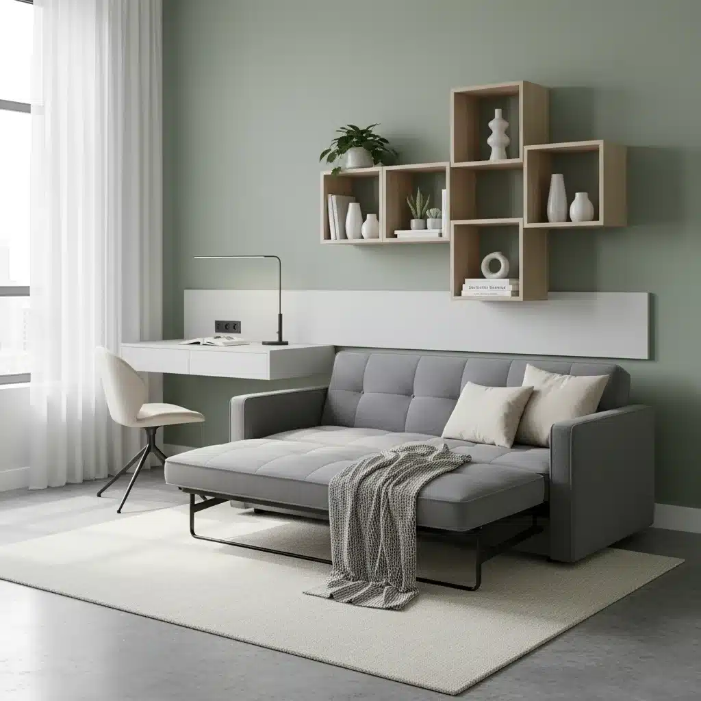 Maximizing Small Spaces: 7 Clever Furniture Solutions for Urban Dwellers, Increasing Usable Area by 40%
